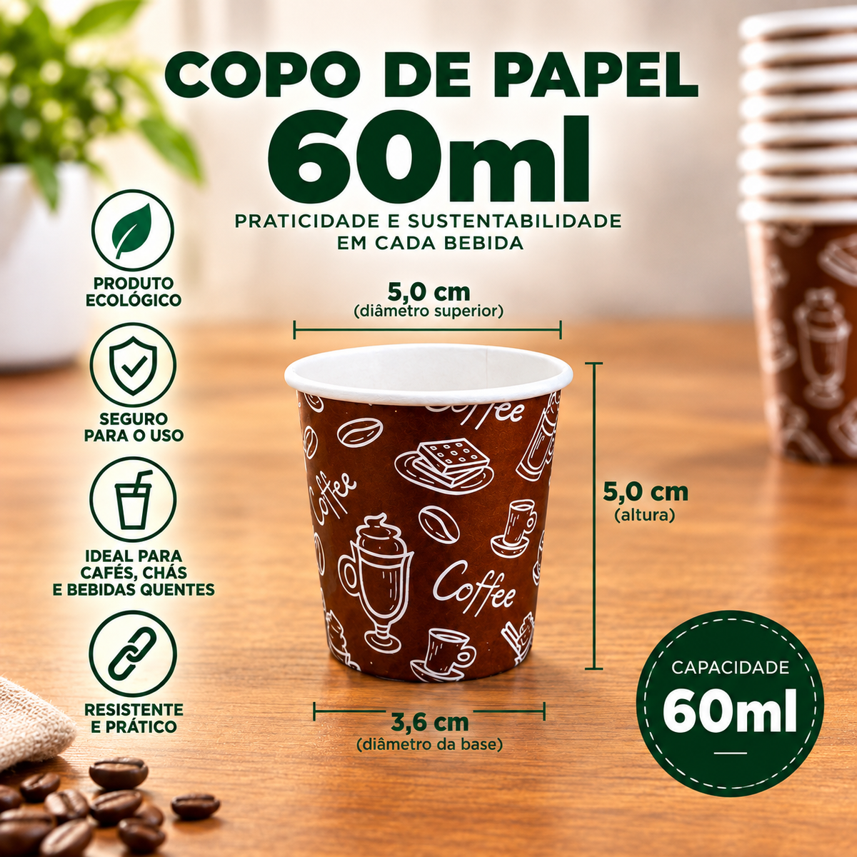 Copos Linha Cafezinho